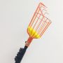 Newest product long handle fruit picker with light extension aluminum pole