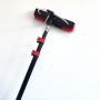 12ft aluminum extension pole with water fed brush for telescopic gutter cleaning tools