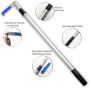 Aluminum telescopic pole with Stainless Steel hook Truck Bed pull stick telescopic rod for Cargo Retriever Pole