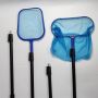 Leaf Skimmer Rubbish Grabber Cleaning Tools Pole Swimming Pool Telescopic Extension Pole