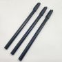 6FT Matt Black 4 Sections Flip Lock Heavy Duty Aluminum Telescopic Pole with M8 Female Thread