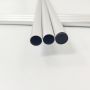 19mm 550mm 750mm Anodized Silver Aluminum Tubes with Plastic End Cap