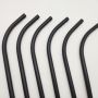 6063 Customized Length Anodized Black Aluminum Bending Round Tube Factory