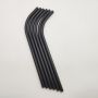 6063 Customized Length Anodized Black Aluminum Bending Round Tube Factory