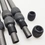 100% 3K light weight carbon fiber telescopic extension microphone boom pole