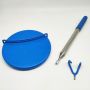 14FT Disc Golf Retriever Pole Stainless Steel Telescopic Pole for Outdoor Golf Sports