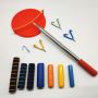 Functional Disc Golf Retriever Pole Stainless Steel Telescoping Golf Grabber Tool