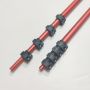 Wholesale 18 Foot Custom Color Orange Aluminum Flip Lock Extendable Telescopic Stick for Outdoor Camping