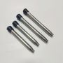 Custom Lightweight Easy to Carry Stainless Steel Antenna Rod Telescopic Collapsible Pole with Rubber End Cap