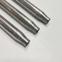 Custom Lightweight Easy to Carry Stainless Steel Antenna Rod Telescopic Collapsible Pole with Rubber End Cap