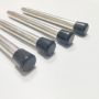 3FT Stainless Steel Telescopic Support Pole with Rubber Bottom for Standing