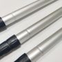 Extending length 11.2FT Anodized Silver Telescoping Pole With Twist Lock