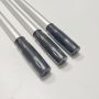 Extending length 11.2FT Anodized Silver Telescoping Pole With Twist Lock