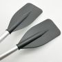 Factory Supply Portable Aluminium Tube Plastic Paddle for Dragon Boat