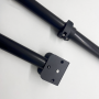 Heavy Duty Customized Adjustable Length 70kg Support Weight Aluminum Telescoping Pipe For Table Legs