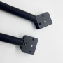 Heavy Duty Customized Adjustable Length 70kg Support Weight Aluminum Telescoping Pipe For Table Legs
