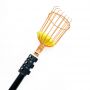 High level telescopic pole fruit picker high reach telescopic pole telescopic pole 6 meter
