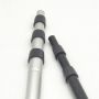 Professional aluminium telescopic pole twist lock swimming pool telescopic pole telescopic pole threaded