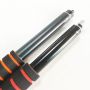 High level aluminum tube extension pole twist locks for telescoping poles adjustable aluminum tube