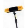 Hot sale telescopic pole with brush cleaning brushes extendable telescopic pole