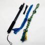 Extendable Teaser Wand Pet Flirt Stick Pole for Large Dogs