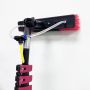 Hot sale telescopic pole with brush cleaning brushes extendable telescopic pole