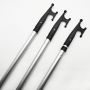 New arrival twist lock telescopic tube black anodized telescopic tube aluminum telescopic tube for boat pull pole