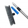 High level twist lock telescopic tube telescopic tube with twist lock telescopic pole for window cleaning