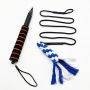 Professional telescopic pole with flip lock diy telescopic pole lightweight telescopic pole