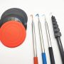Professional telescopic pole with hooks telescopic pole antenna stainless steel telescopic pole