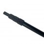 Adjustable custom telescopic pole telescopic pole with brush anodized aluminum telescopic pole adjustable