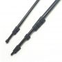 Double grooves telescopic tube telescopic tube aluminum telescopic tube adjuster