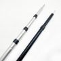 Retractable tent poles telescopic telescoping tarp poles aluminum telescopic pole with spring button lock