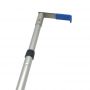 High level telescopic aluminium tube lock telescopic packaging tubes 3 section telescopic tubes