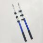 5FT Matt Anodized Blue Aluminum Extension Pole with 3/4 ACME Thread Used Near Sea Water