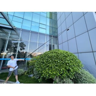 12ft/8m/12 m aluminum telescopic pole with water fed pole brush for cleaning window extension tool by China factory