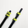 Telescopic pole factory heavy duty aluminum extendable tool with customized lock color for cleaning rod