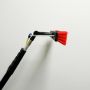 12ft-36ft heavy duty telescopic aluminum waterfed pole with nylon brush for window cleaning & solar penal washing