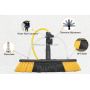 Solar Panel Cleaning Brush & Pole Water Fed Pole Kit Window Cleaning System 36 feet