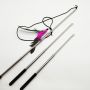High Quality Stainless Steel Telescopic Rod Flirt Pole For Dog/Cat