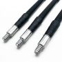 Wholesale Anodized Black Silver Aluminum Telescopic Pole Extendable Cleaning Tool with American Thread