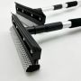Multi-Use 2 in 1 Sponge & Squeegee Car Window Cleaning Tool With Long Handle Aluminum Extendable Pole