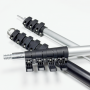 Custom 6 Meters Aluminum Telescopic Extension Pole with Long Handle for Curtain Opening Tool