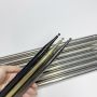 Stainless Steel Telescopic Whip Antenna Pole with 3/8-20 Male Thread Base for Radio Communication