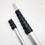 6-25ft Outdoor Large Diameter Aluminum Telescoping Antenna Pole Mount for RV/building Wall