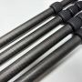 Carbon Fiber Camera Support Pole with Custom Part and Length Matt Black