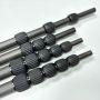 Carbon Fiber Camera Support Pole with Custom Part and Length Matt Black