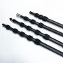 Carbon Fiber Camera Support Pole with Custom Part and Length Matt Black for Microphone Boom Rod