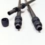 Lightweight Custom Diameter/Length 3K 100% Carbon Fiber Telescoping Pole Extension Pole