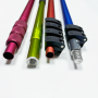 High Strength Anodized Aluminum Telescopic Rod Multi Color Multi Lock Factory Supply